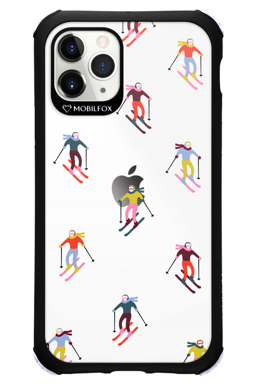 Snow Motion (Transparent) - Apple iPhone 11 Pro