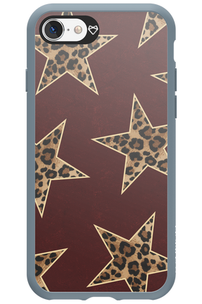 Wild Stars Burgundy - Apple iPhone SE 2020