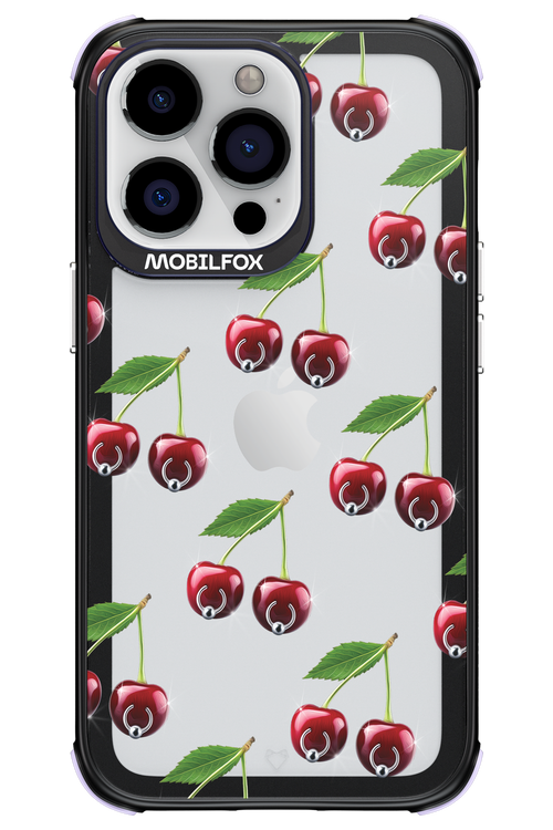 Spicy Cherries Transparent - Apple iPhone 13 Pro