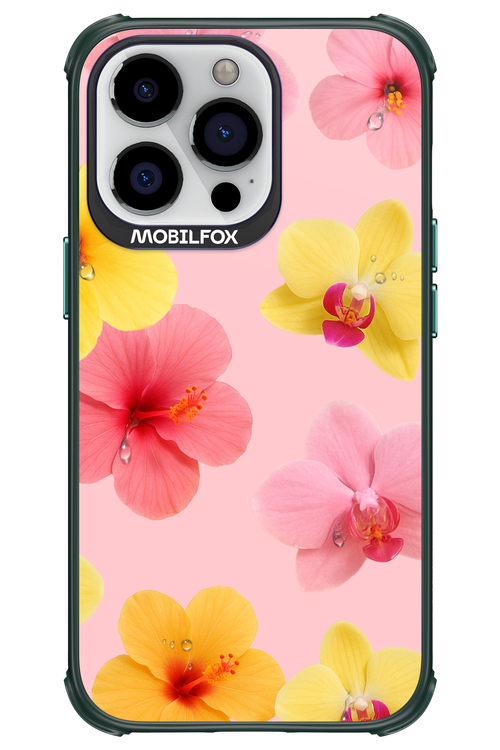 Sunset Flowers - Apple iPhone 13 Pro