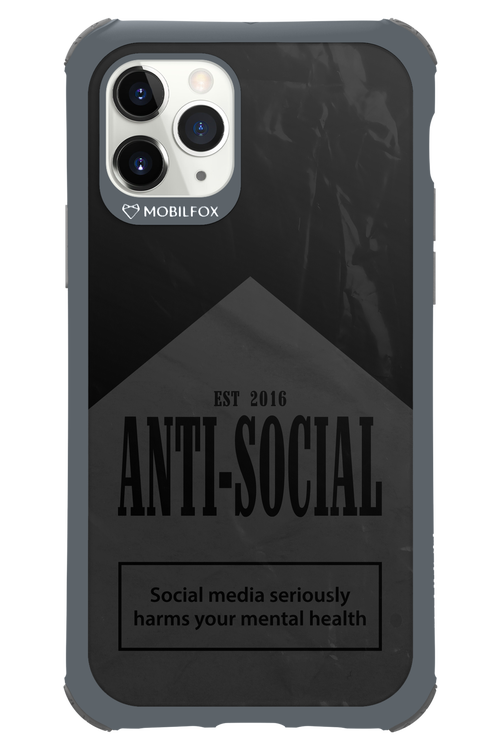 ANTI-SOCIAL (BLVCK) 2.0 - Apple iPhone 11 Pro