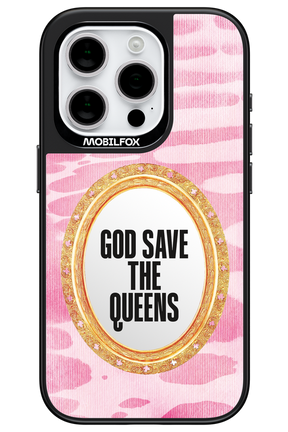 GOD SAVE THE QUEENS MIRROR - Apple iPhone 15 Pro
