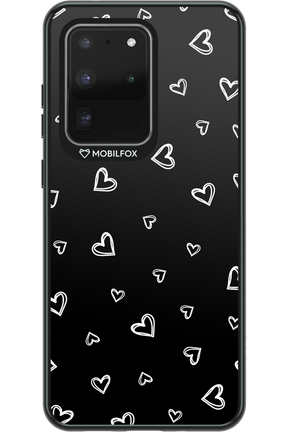 Monochrome Hearts 2.0 - Samsung Galaxy S20 Ultra 5G
