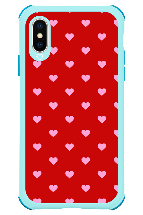 Simple Sweet Red - Apple iPhone XS
