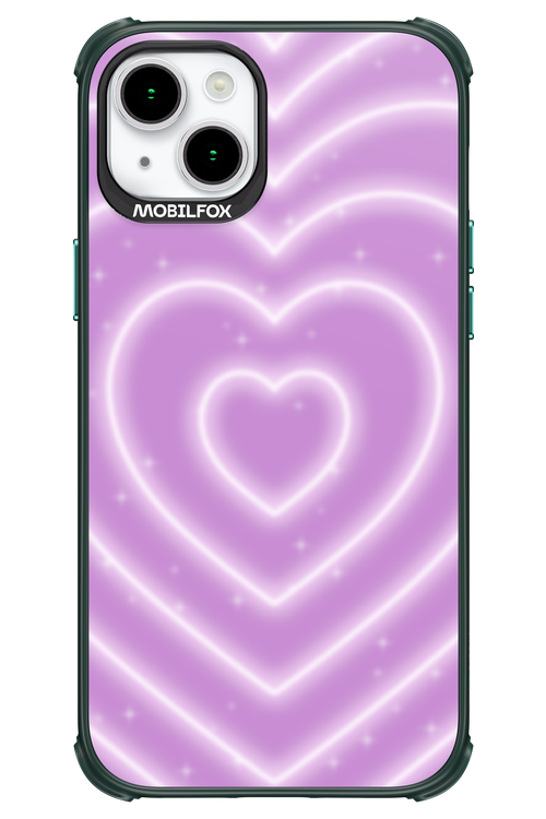 Purple Heart Dreams - Apple iPhone 15 Plus