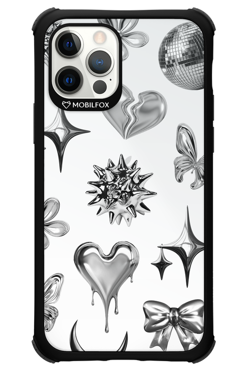 Silver Zone Transparent - Apple iPhone 12 Pro