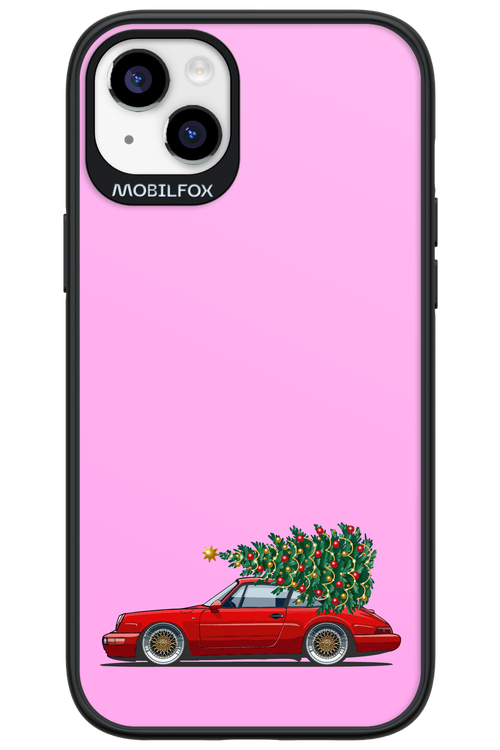 XMAS Car Pink - Apple iPhone 14 Plus