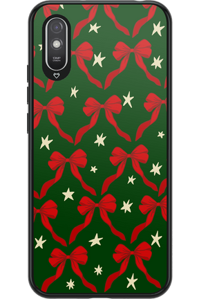 Bow & Stars (Green) - Xiaomi Redmi 9A