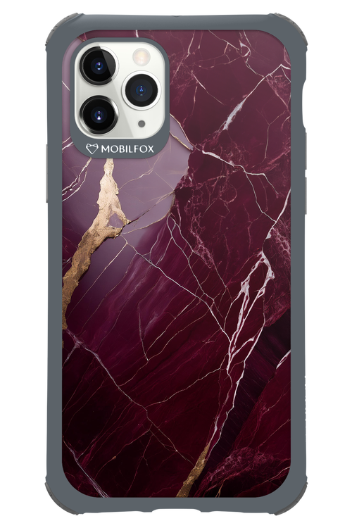 Burgundy Marble - Apple iPhone 11 Pro