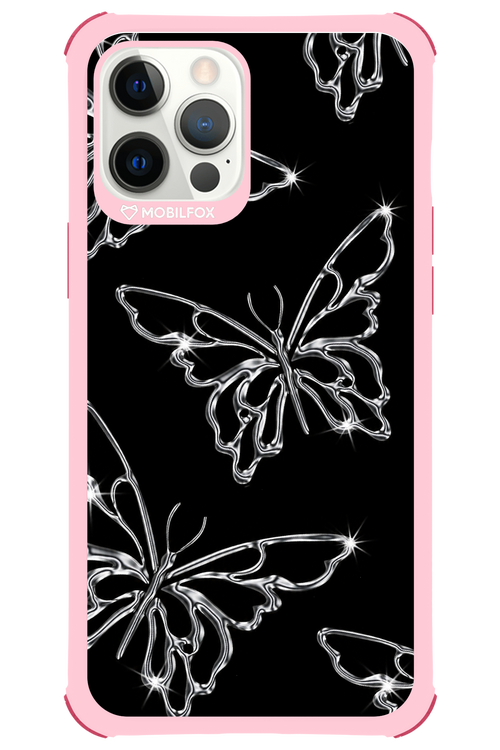 Silver Butterfly 2.0 - Apple iPhone 12 Pro Max
