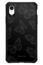 Black Butterflies - Apple iPhone XR