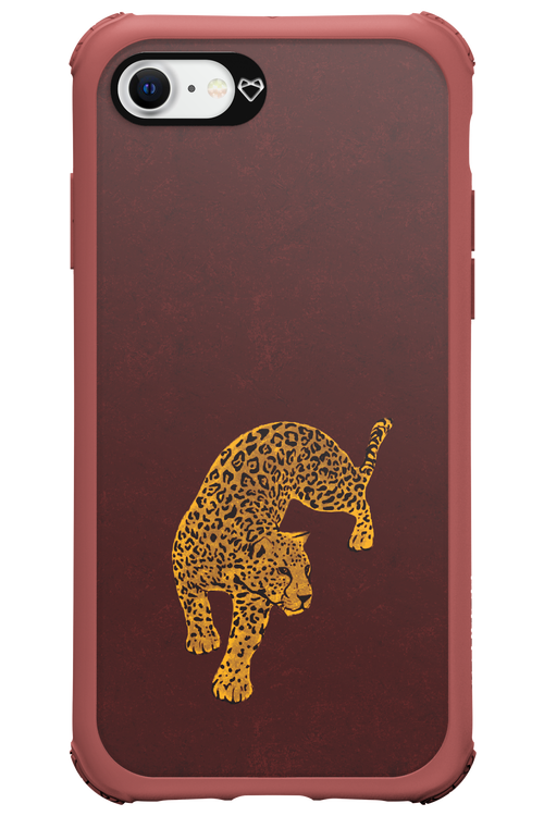 Burgundy Leopard - Apple iPhone 7