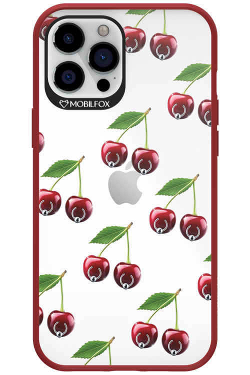 Spicy Cherries Transparent - Apple iPhone 12 Pro Max