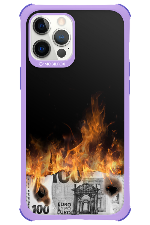 Money Burn Euro - Apple iPhone 12 Pro Max