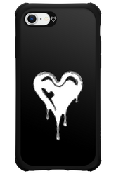 Heart Black - Apple iPhone 7