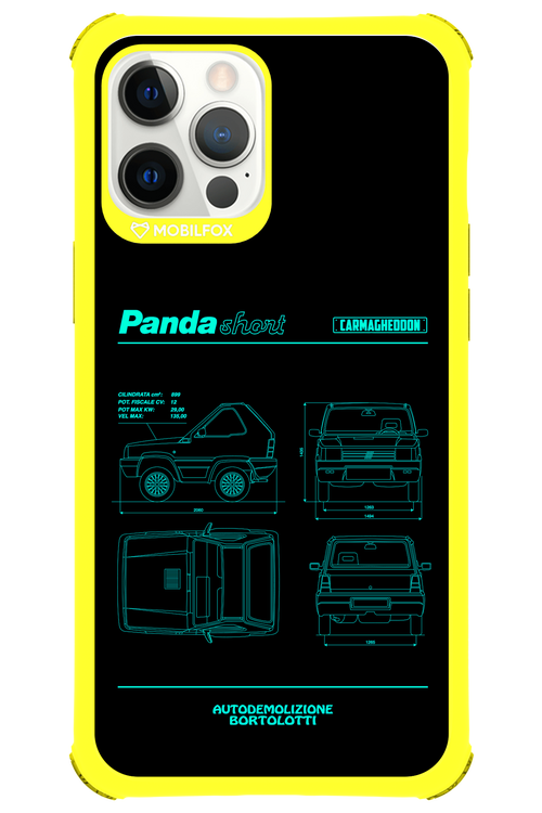 Panda Car Blue - Apple iPhone 12 Pro Max