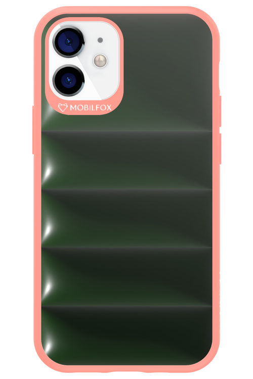 Earth Green Puffer Case - Apple iPhone 12 Mini
