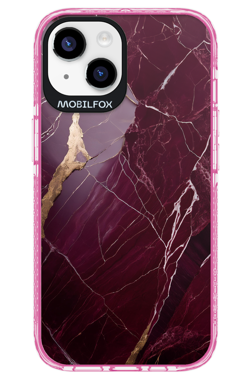 Burgundy Marble 2.0 - Apple iPhone 14