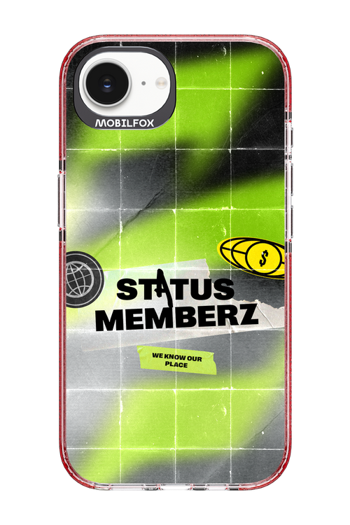 Status Memberz - Apple iPhone 16e