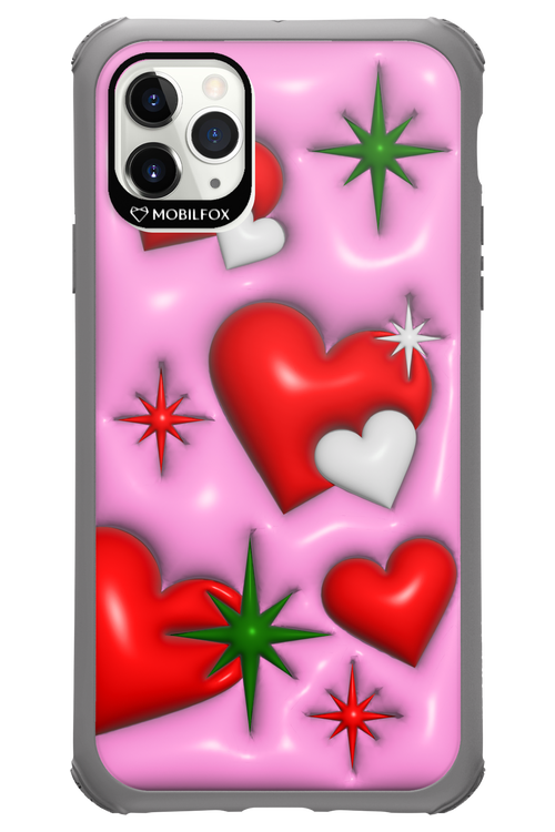 Holiday Hearts - Apple iPhone 11 Pro Max