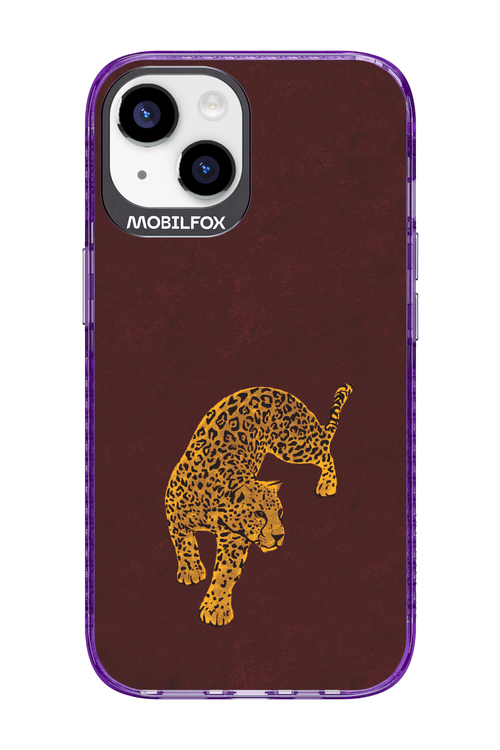 Burgundy Leopard - Apple iPhone 14