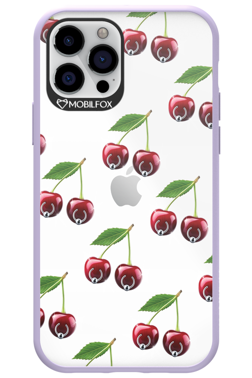 Spicy Cherries Transparent - Apple iPhone 12 Pro