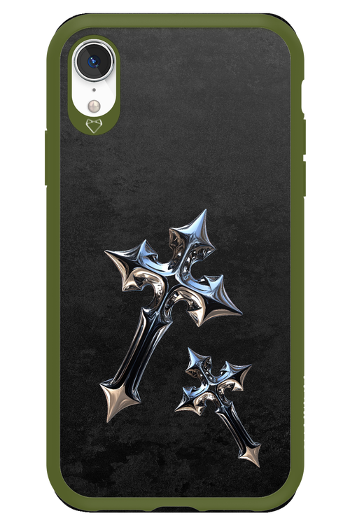 Chrome Crosses - Apple iPhone XR