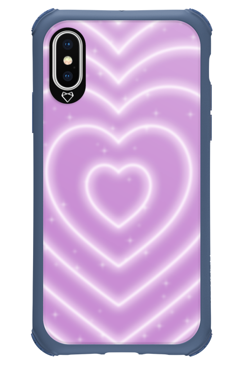 Purple Heart Dreams - Apple iPhone X