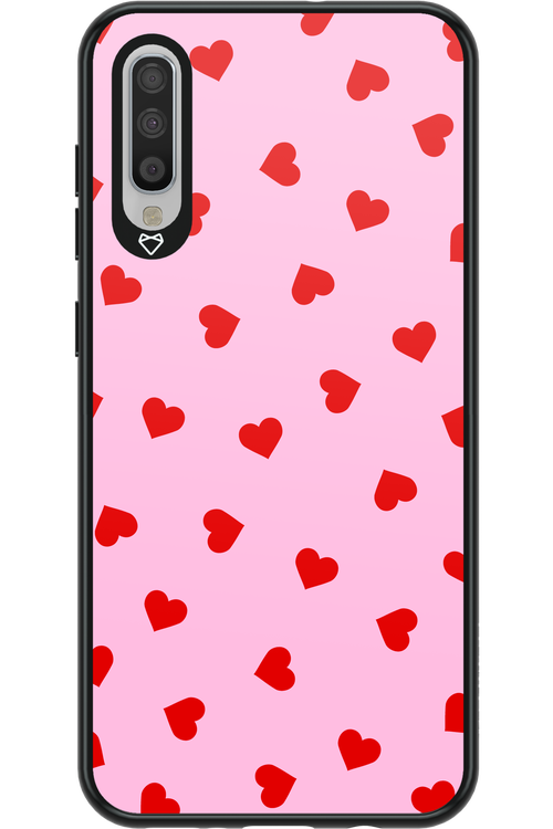 Sprinkle Heart Pink - Samsung Galaxy A70