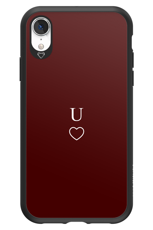 U Burgundia 2.0 - Apple iPhone XR