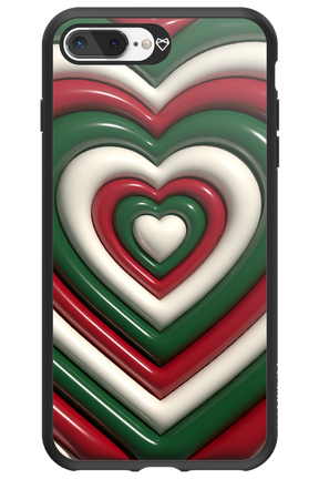 XMAS Hearts - Apple iPhone 8 Plus