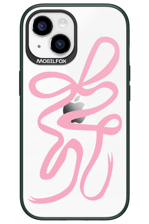 Pink Bow - Apple iPhone 15
