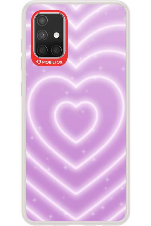 Purple Heart Dreams - Samsung Galaxy A71