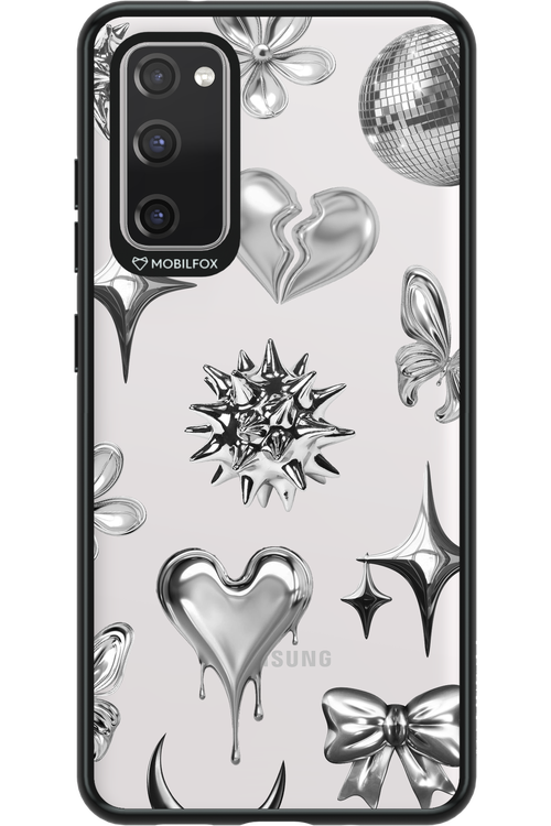 Silver Zone Transparent - Samsung Galaxy S20 FE