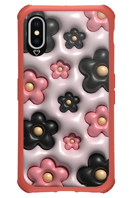 Pastel Flowers - Apple iPhone X