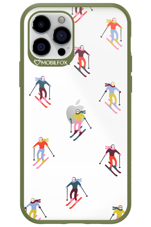 Snow Motion (Transparent) - Apple iPhone 12 Pro