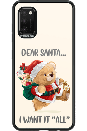 Dear Santa i want it all - Samsung Galaxy A41