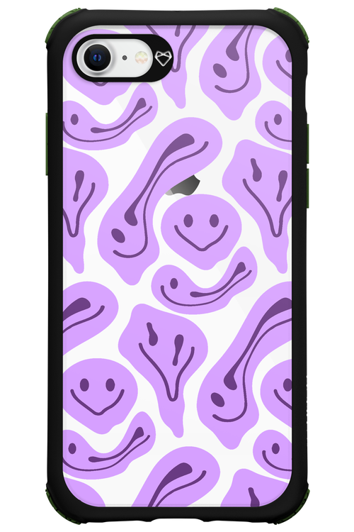 Fluid Smiley Purple - Apple iPhone 8