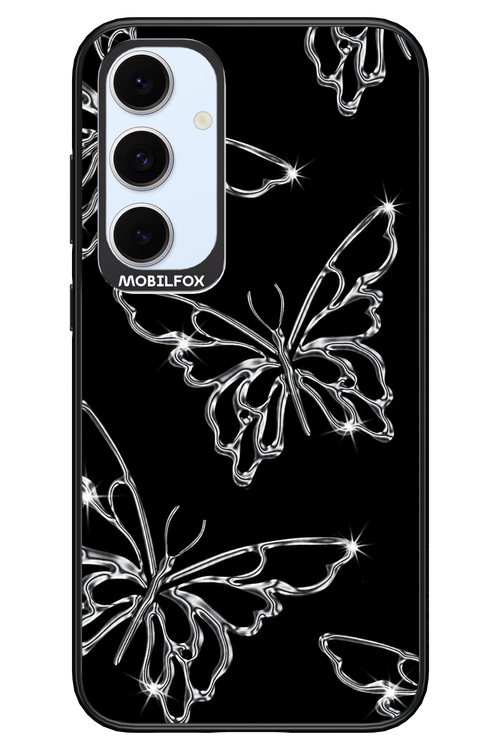 Silver Butterfly 2.0 - Samsung S24 FE