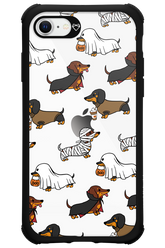 Scary Dachshund (Transparent) - Apple iPhone SE 2020