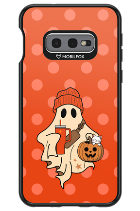Ghost Girl (Orange) - Samsung Galaxy S10e