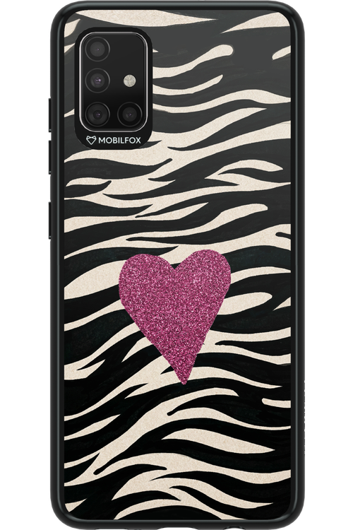 Zebra Heart 2.0 - Samsung Galaxy A51