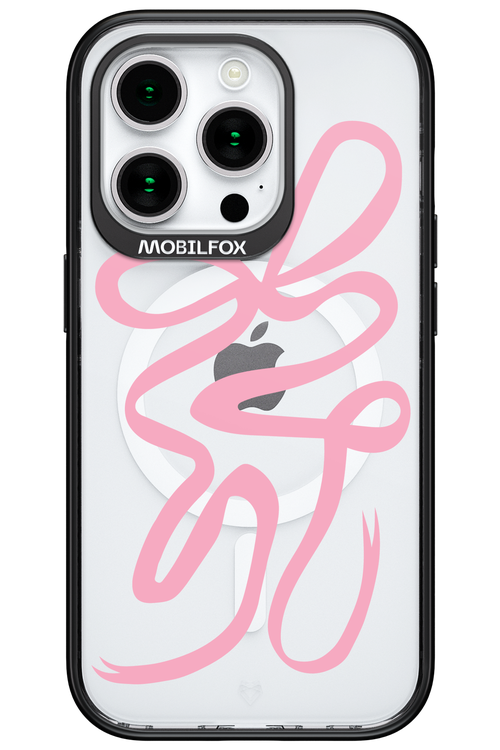Pink Bow - Apple iPhone 15 Pro