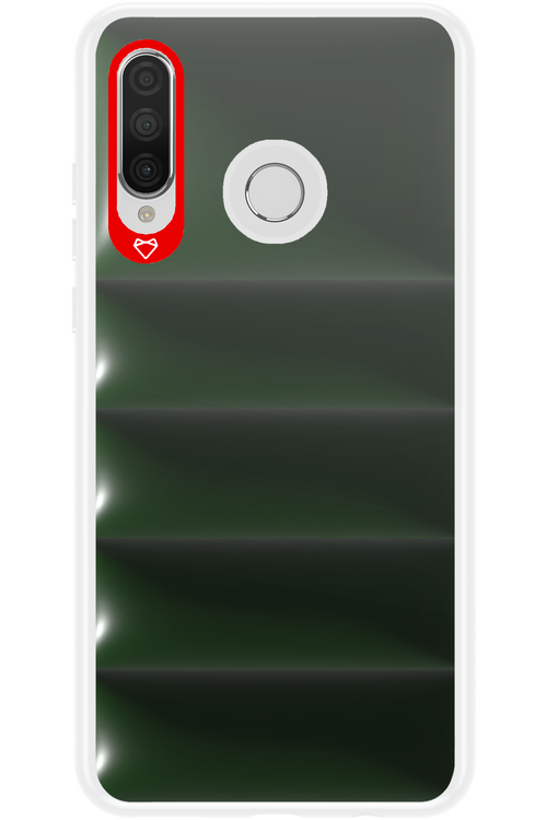Earth Green Puffer Case - Huawei P30 Lite