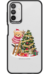 Christmas Bear (Transparent) - Samsung Galaxy A04s
