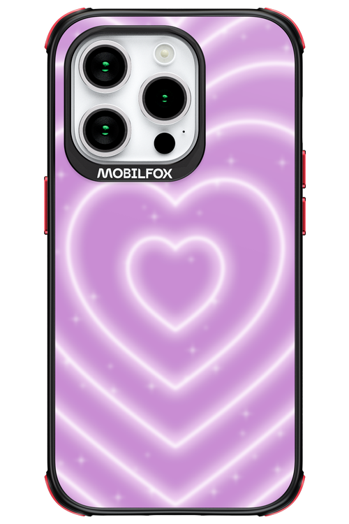 Purple Heart Dreams - Apple iPhone 15 Pro