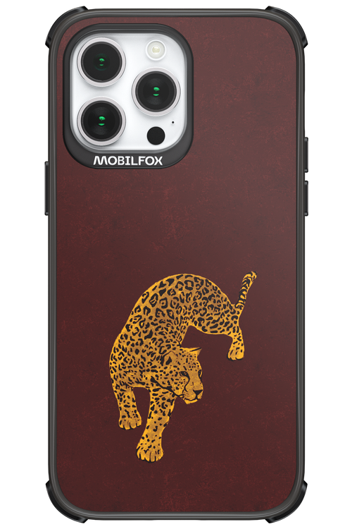 Burgundy Leopard - Apple iPhone 14 Pro Max