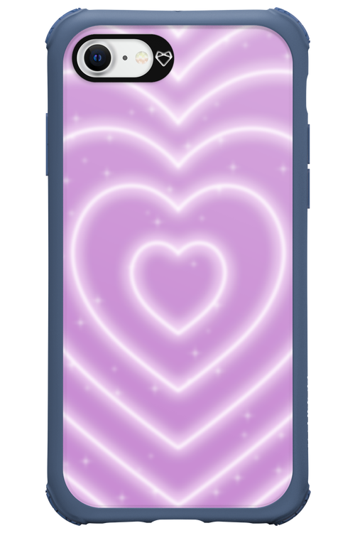 Purple Heart Dreams - Apple iPhone SE 2020