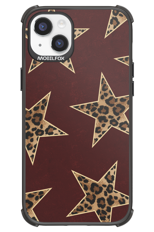 Wild Stars Burgundy - Apple iPhone 14 Plus