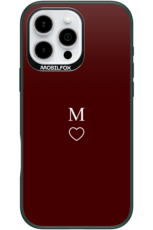M Burgundia 2.0 - Apple iPhone 16 Pro Max